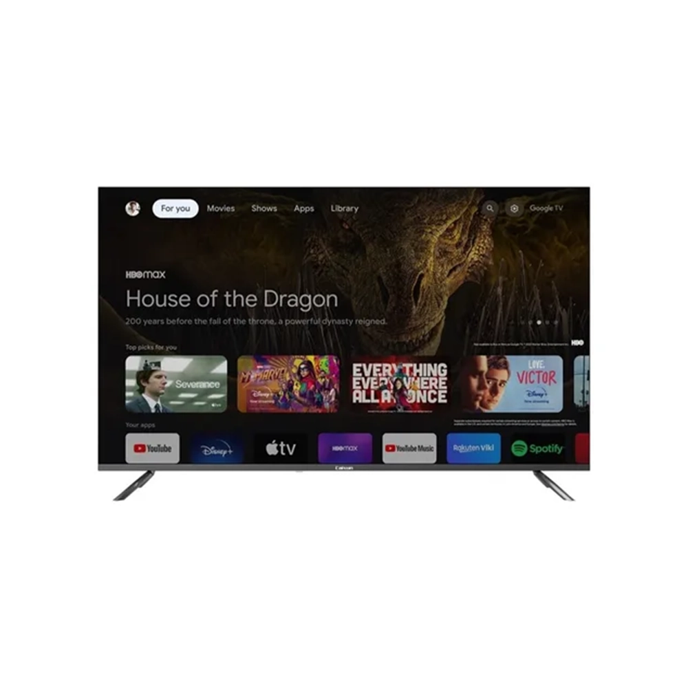 Televisor 75 Pulgadas Caixun UHD DLED Google TV Sonido Dolby