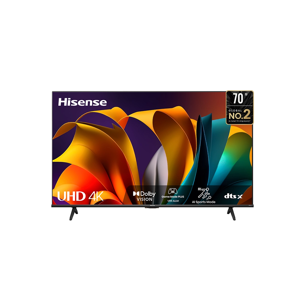 Televisor Hisense 70" UHD 4K Smart TV VIDAA WiFi