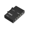 Switch Ethernet Teltonika TSW010 5 puertos 100 Mbps riel DIN
