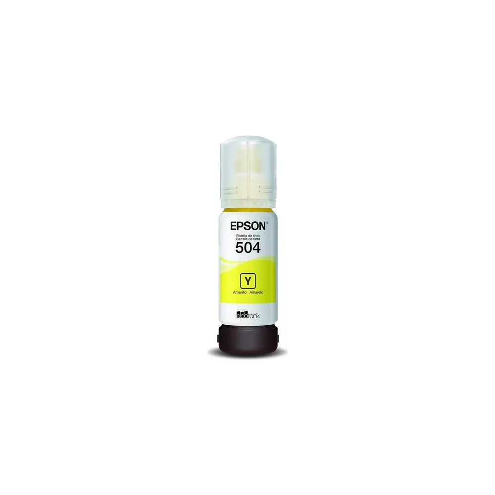 Tinta Amarilla Epson 504 Original Larga Duración Impresiones