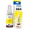 Tinta Amarilla Epson 664 Original 70ml Alto Rendimiento EcoTank