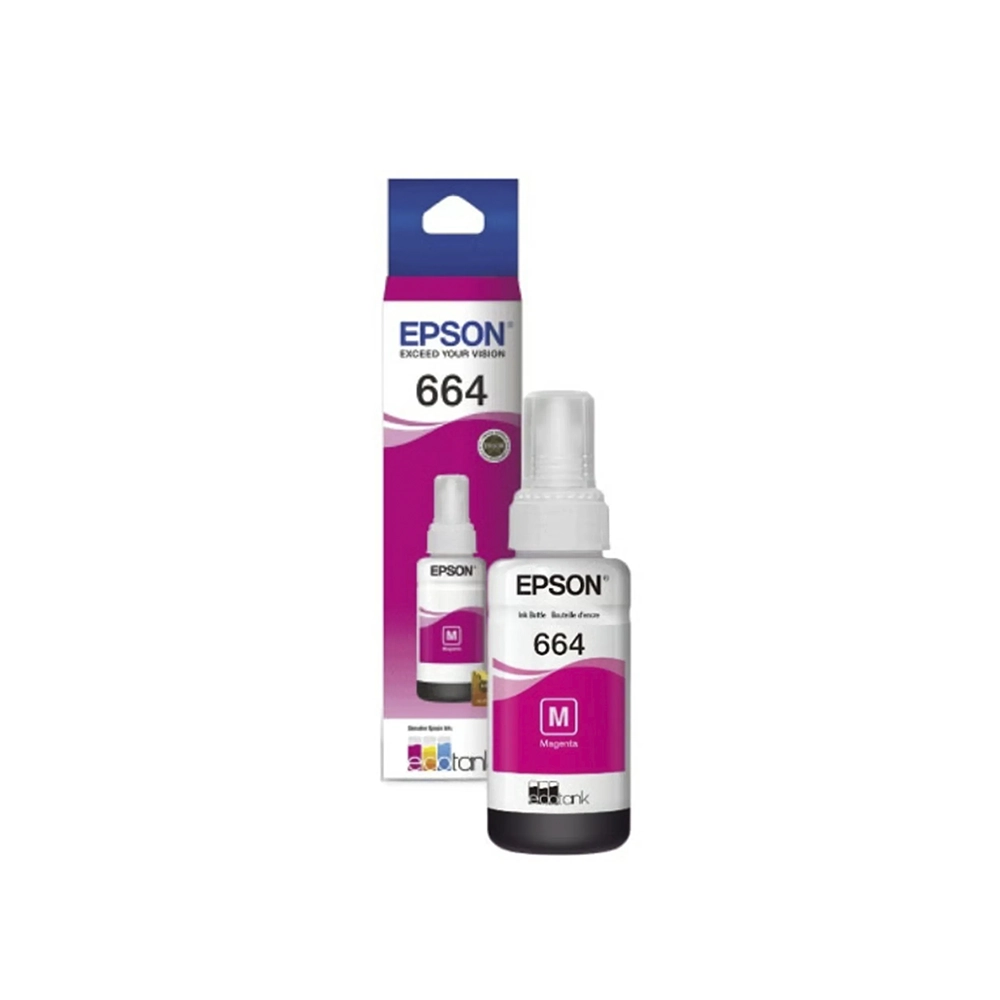 Tinta Magenta Epson 664 Original 70ml Desempeño EcoTank Garantía
