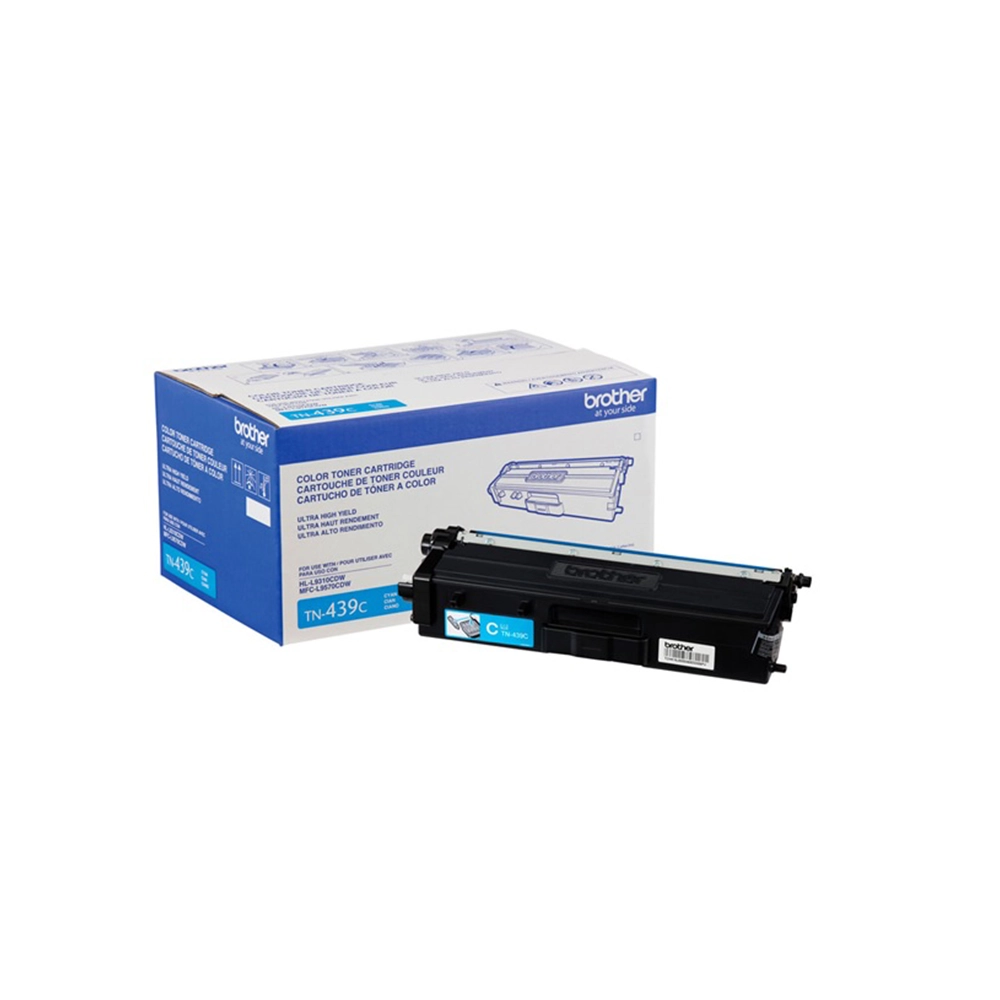 Tóner Brother TN-439C Cian 9000 páginas Color Calidad Profesional