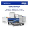 Toner Brother TN635XXLBK negro 7500 pag super high yield