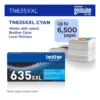 Toner-Brother-TN635XXLC-cian-6500-2 Toner Brother TN635XXLC cian 6500 pag super high yield