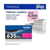 Toner-Brother-TN635XXLM-magenta-6500--1 Toner Brother TN635XXLM magenta 6500 pag super high yield