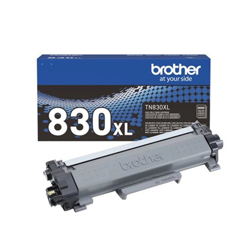 Tóner Brother TN830XL Negro Alto Rendimiento Original Láser OEM