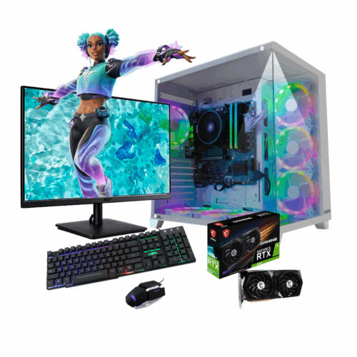 PC Gamer AMD Ryzen 7-8700F 16GB DDR5 SSD 512GB RTX 3050 6GB Rendimiento