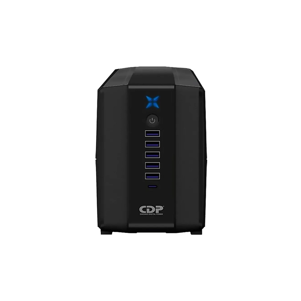 UPS Interactiva CDP R-UPR1008 1000VA/500W 8 Salidas Protección AVR