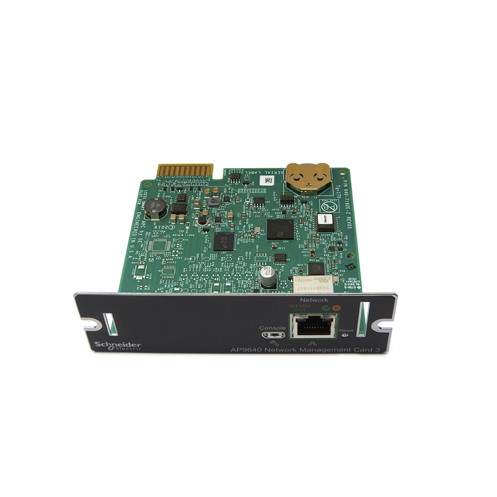 Tarjeta Red APC Network Management Card 3 AP9640 Monitoreo SNMP