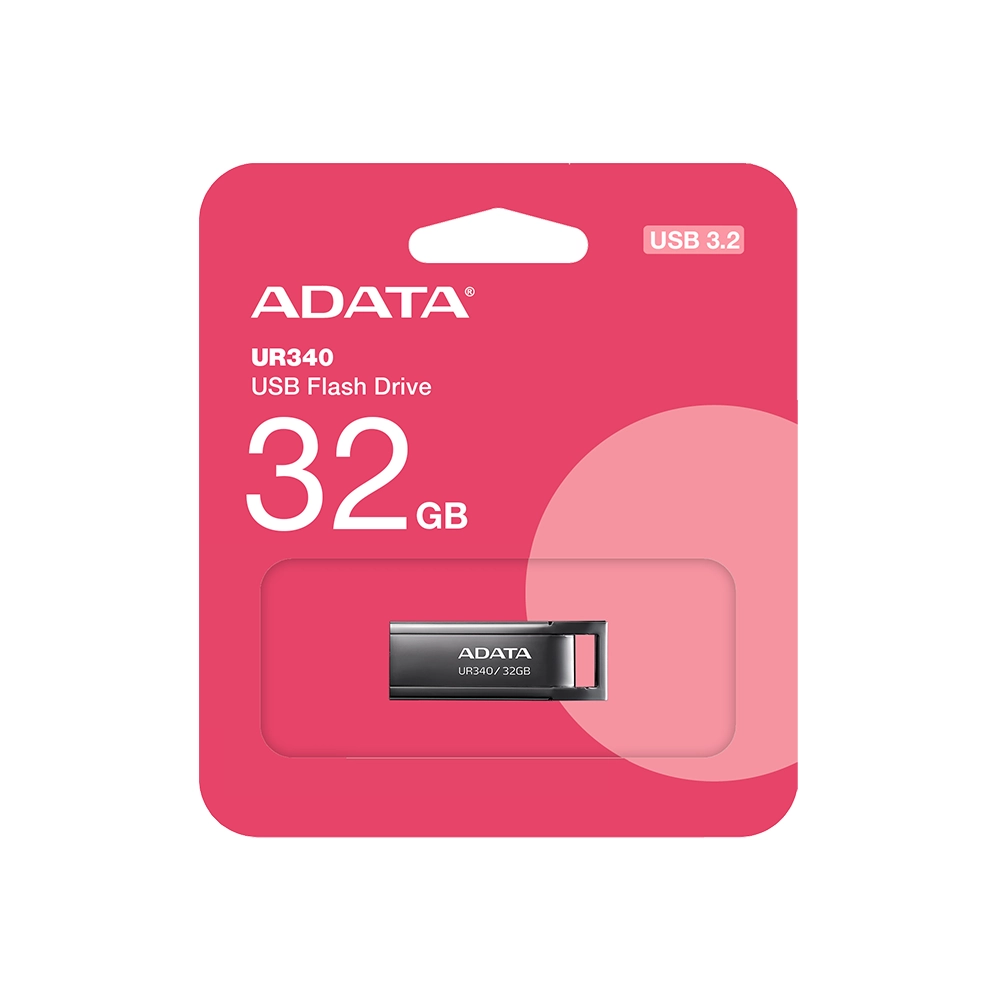 UR340 USB 3.2 32 GB BLACK METAL MEMORY