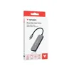 USB-C-Multiport-Hub-4-Port-3 Hub Verbatim USB-C Multiport 4 puertos USB 3.2 Gen 1 aluminio