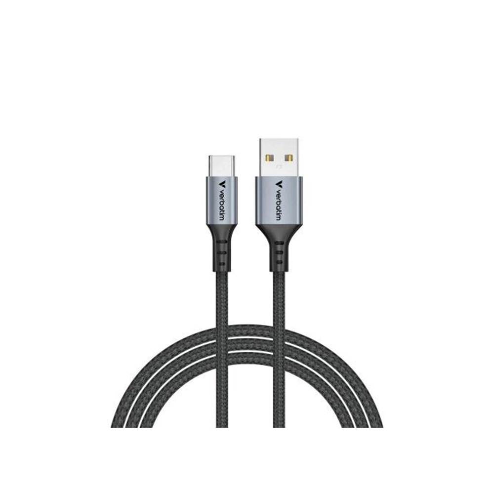 Cable Verbatim Sync & Charge USB-A a USB-C 18W 120cm 031843