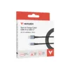 Cable Verbatim Sync & Charge USB-A a USB-C 18W 120cm 031843