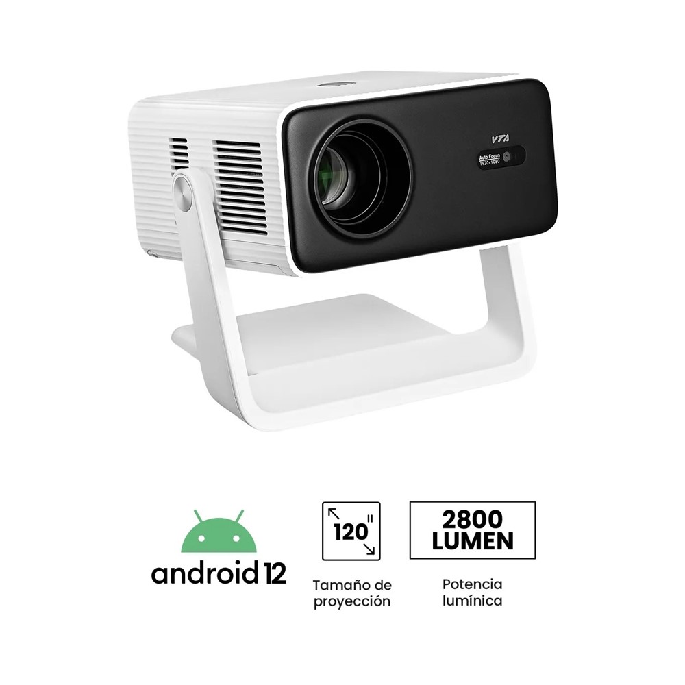 Proyector VTA Tottori Android Full HD 2800 lumens cine en casa