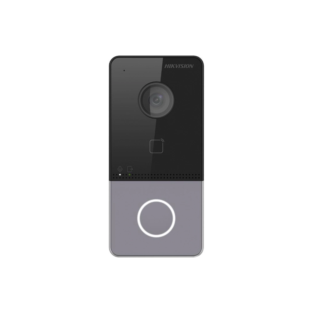 Video Portero Hikvision DS-KV6113-WPE1 IP65 Cámara HD y Control de Acceso