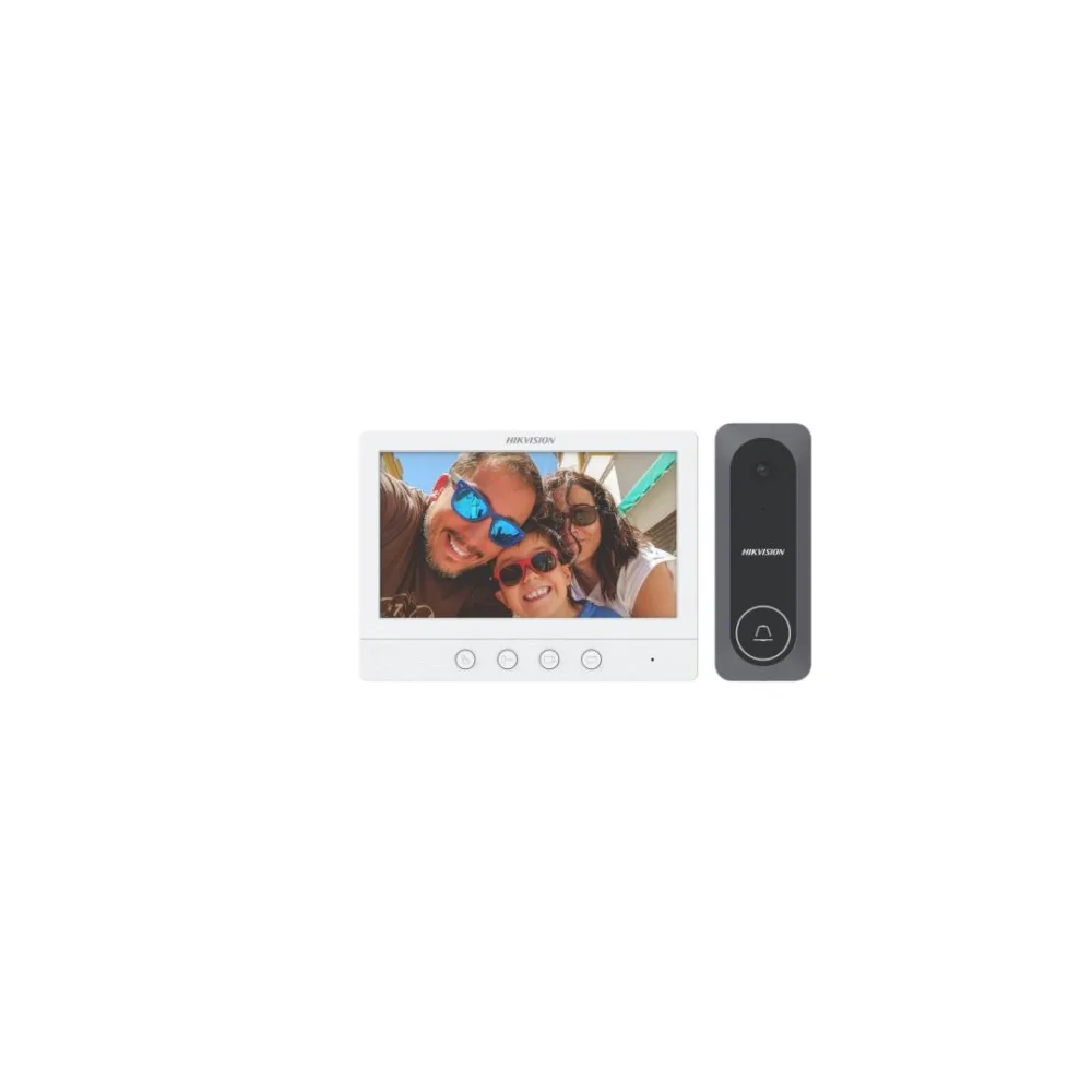 Videoportero Hikvision DS-KIS212(O-STD) 2MP monitor 7 pulgadas