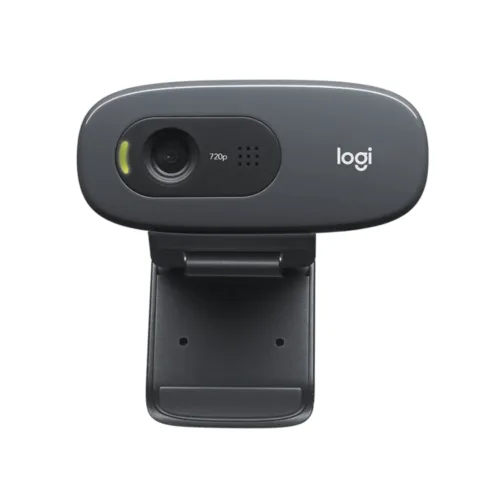 Cámara Web HD 720p Jaltech Micrófono Dual Plug & Play USB