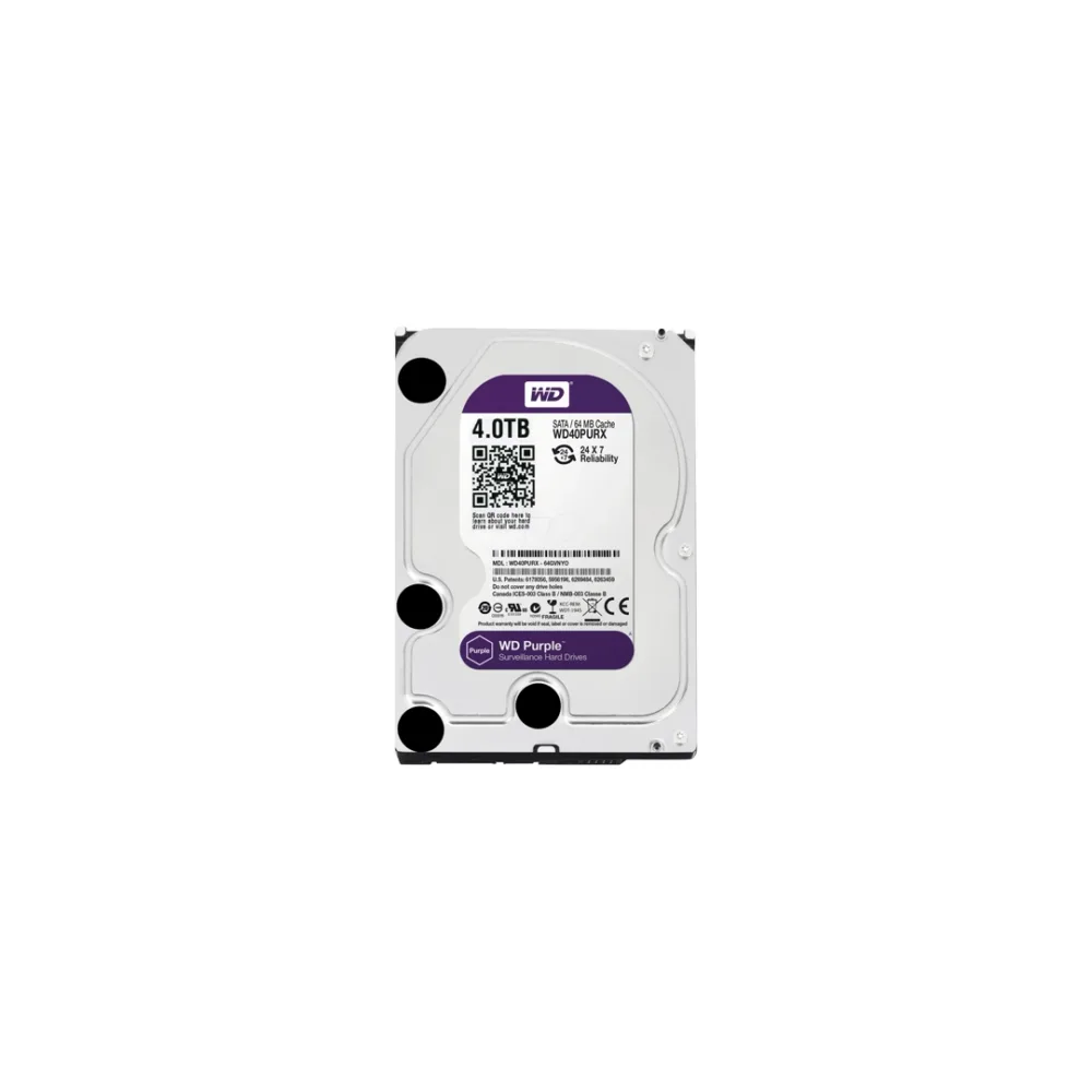 Disco Duro Western Digital Purple WD44PURZ 4TB SATA vigilancia