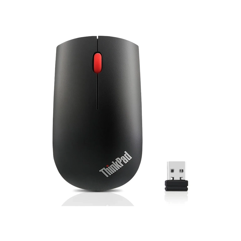 Mouse Inalámbrico Lenovo Essential 2.4GHz USB Ergonómico Preciso