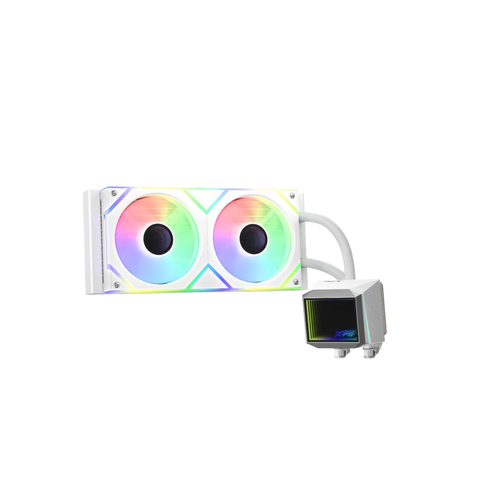 Refrigeracion liquida XPG Levante II 240 blanca RGB para PC gamer