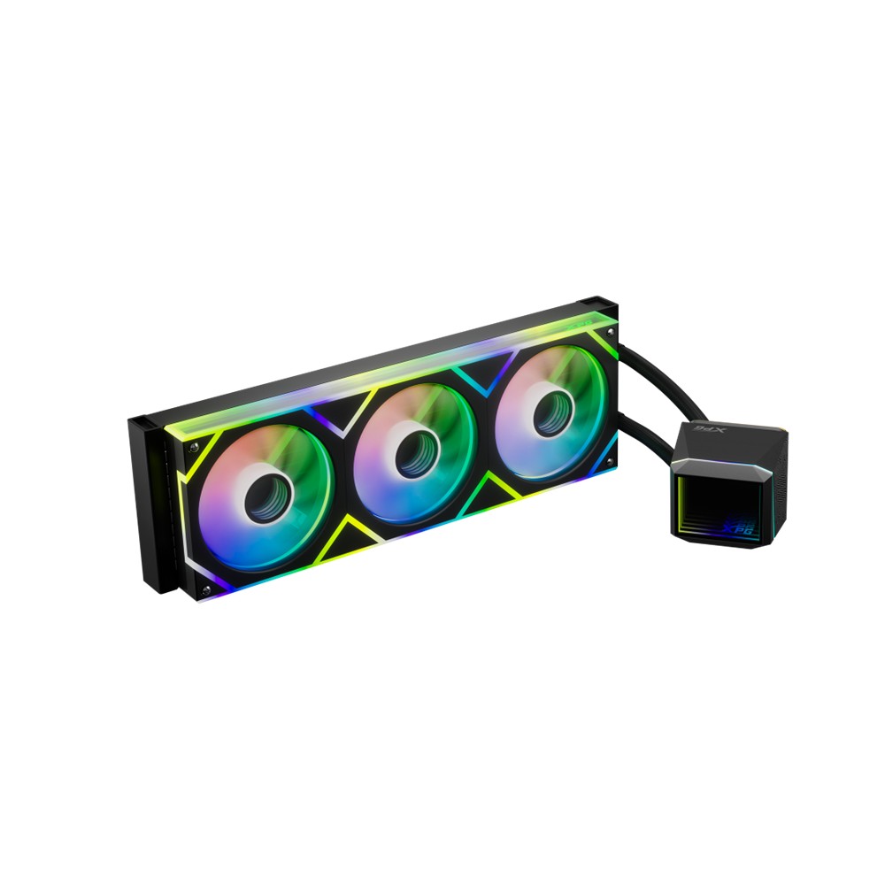 Refrigeracion liquida XPG Levante II 360 negra RGB alto rendimiento