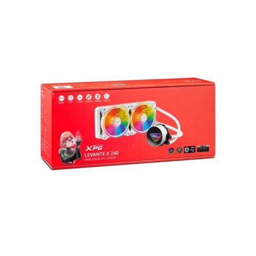 Cooler CPU XPG Maestro Plus 62DA 250W ARGB digital negro