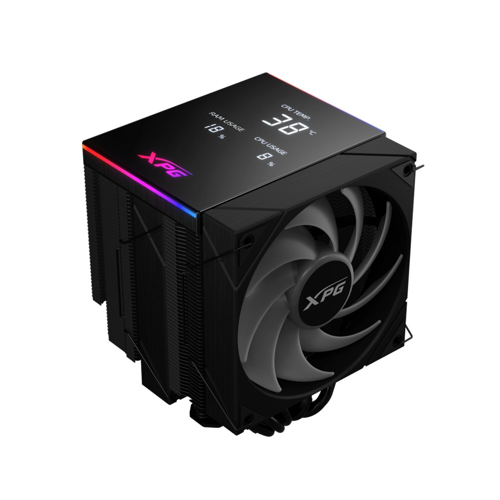 Cooler CPU XPG Maestro Plus 62DA 250W ARGB digital negro