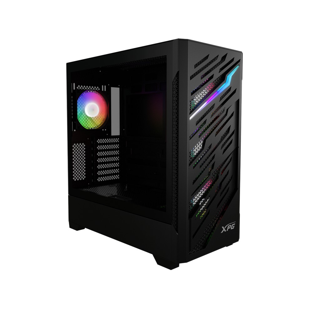 Chasis XPG Starker Air BTF negro mid tower flujo de aire alto