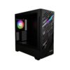 Chasis XPG Starker Air BTF negro mid tower flujo de aire alto