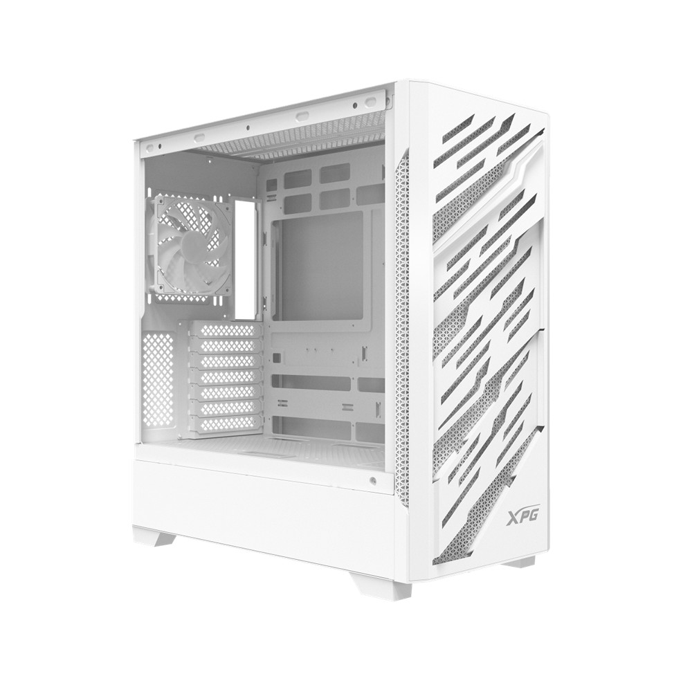 Chasis XPG Starker Air BTF blanco mid tower alto flujo de aire