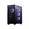 Chasis XPG Valor Air Pro negro mid tower gamer alto flujo de aire