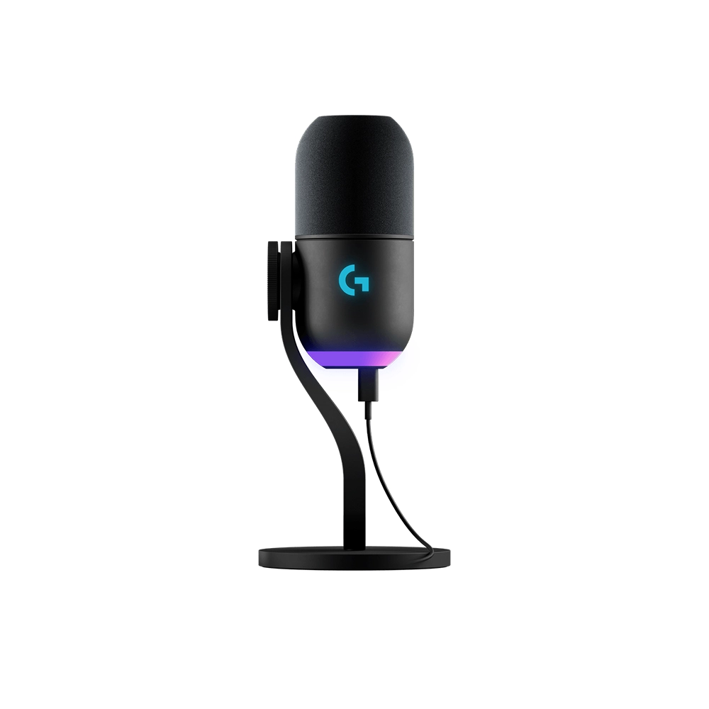 Micrófono Logitech G Yeti GX Dinámico USB-C Supercardioide Pro