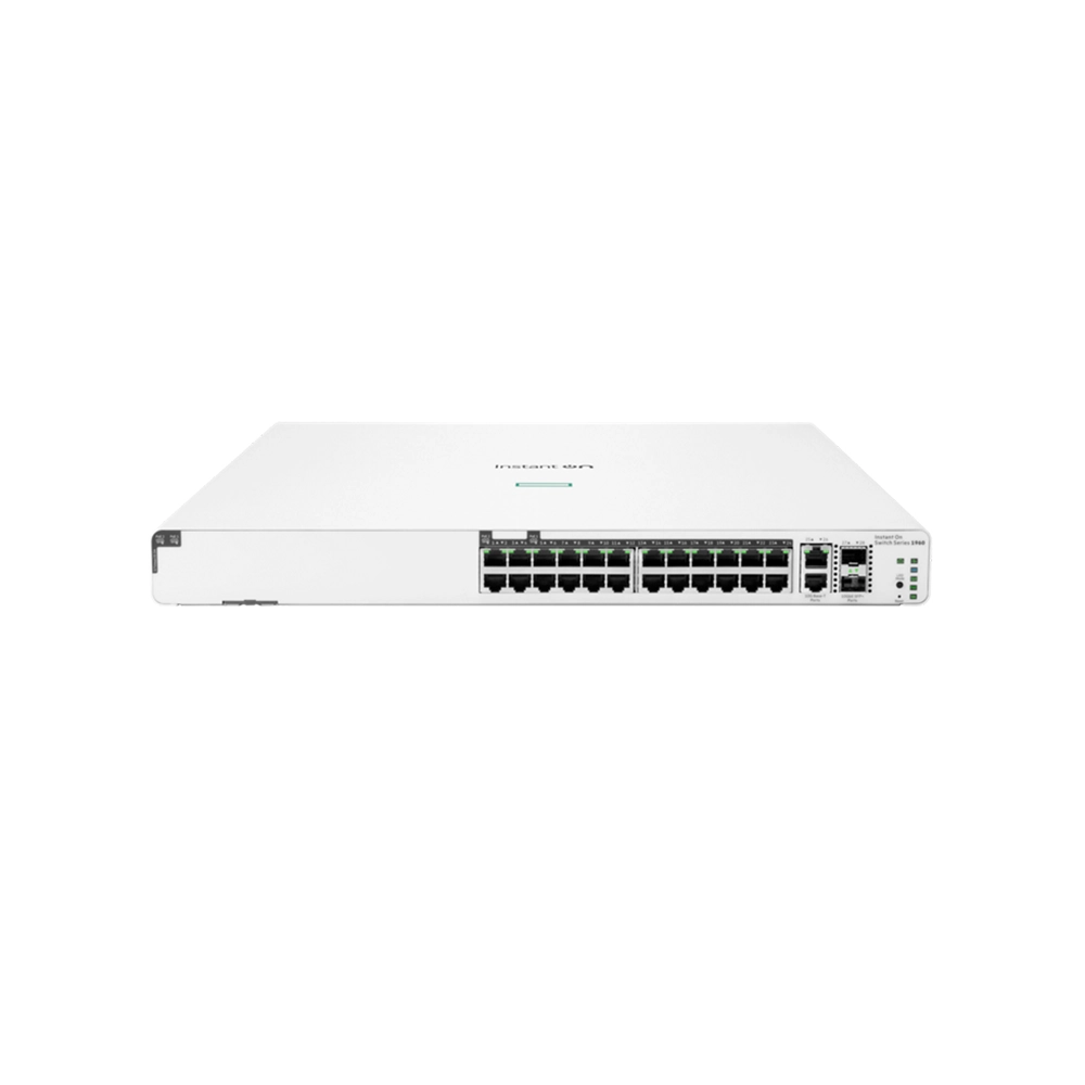 Switch Aruba Instant On 1960 24G 2XT 2XF PoE 370W gestionable