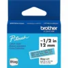 Brother BTAGL31 Cinta P-touch 12mm Negro sobre Azul Claro 4m - Etiquetado profesional con alto contraste - Imagen 1