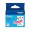 Brother BTAGP35 Cinta P-touch 12mm Blanco sobre Rosado 4m - Etiquetas con estilo y fijación profesional - Imagen 3