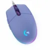 Logitech G203 LIGHTSYNC Mouse Gaming RGB Lila - Precisión 8000 DPI para Gamers