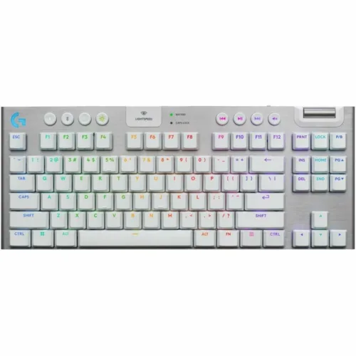 Logitech G915 X LIGHTSPEED TKL Teclado Gaming Inalámbrico Mecánico Blanco - Imagen 1
