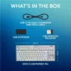 Logitech G915 X LIGHTSPEED TKL Teclado Gaming Inalámbrico Mecánico Blanco - Imagen 5