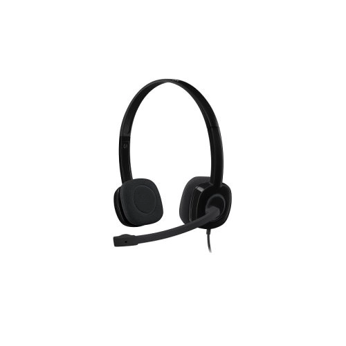 Logitech H151 Auriculares Estéreo con Micrófono Cancelador de Ruido - Conexión Universal 3.5mm - Imagen 1