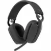 Logitech Zone Vibe Wireless Teams 185g Gris - Auriculares inalámbricos certificados para reuniones profesionales - Imagen 1
