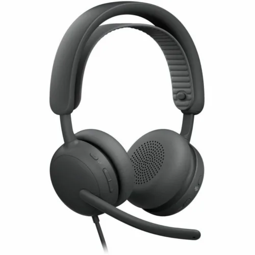 Logitech Zone Wired 2 UC USB-C/USB-A Gris - El headset profesional que elimina el ruido y potencia tu productividad - Imagen 2