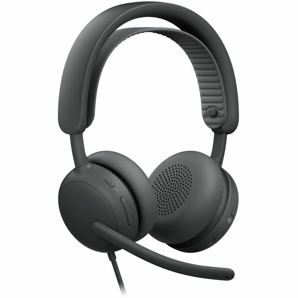 Logitech Zone Wired 2 UC USB-C/USB-A Gris - El headset profesional que elimina el ruido y potencia tu productividad - Imagen 2