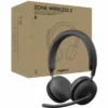 Logitech Zone Wireless 2 Headset Bluetooth 5.2 ANC Híbrida Gris - Concentración total en cada llamada - Imagen 1