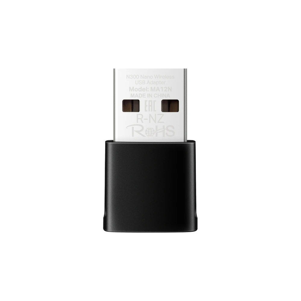 Adaptador Inalámbrico USB Mercusys N300 MA12n Compacto WPA3