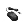 Mouse HP USB 100 Precisión Óptica Diseño Ergonómico