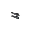 Organizador Horizontal Plástico 2U Gestión de Cables Rack