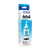 Tinta Epson Cian 664 Original Rendimiento y Color Premium