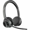 Poly Voyager 4320 Bluetooth 5.1 Binaural USB-A Negro - Auriculares inalámbricos certificados para Microsoft Teams - Imagen 4