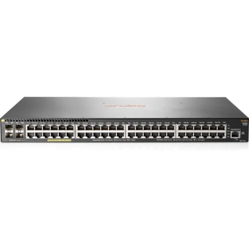 switch-aruba-2930f-48g-poe-plus-4sfp-plus-capa-3-jl256a-1.webp Switch Aruba 2930F 48G PoE+ 4SFP+ Capa 3 Gestionable Rack 1U JL256A - Imagen 1